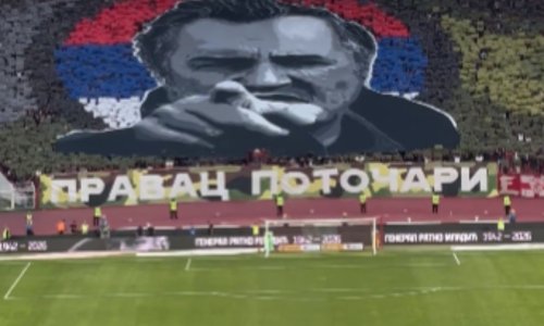Navijači Zvezde šokirali jezivom koreografijom, a onda ju je objavio i klub: 'Pravac Potočari'