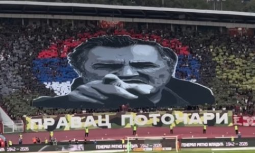 Svi ustali zbog Ratka Mladića, samo jedan čovjek napustio ložu: Srpski tabloidi luduju