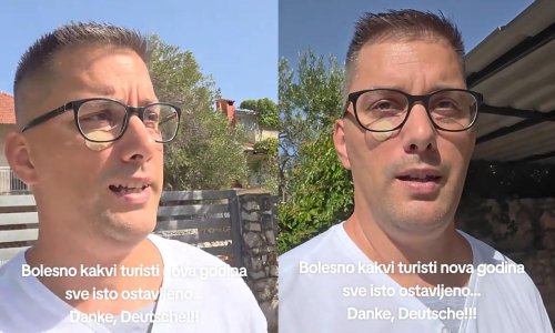 Gosti iz Njemačke ostavili vilu u Kaštel Gomilici kao da u njoj nitko nije boravio