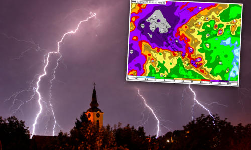 Južina donosi žestok preokret: DHMZ objavio specijalno priopćenje i narančasti meteoalarm