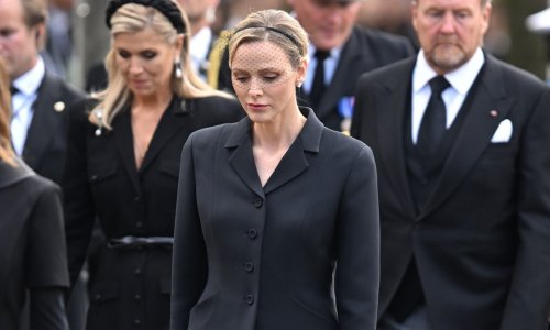 Princeza Charlene stigla na Haraldov sprovod: Pogledajte njezino dostojanstveno izdanje