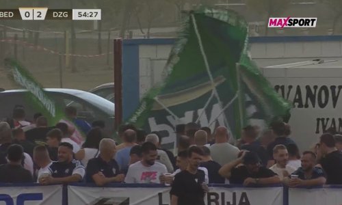 Sudac Bel morao je zaustaviti utakmicu Bedema i Dinama, ljudi su napuštali tribine