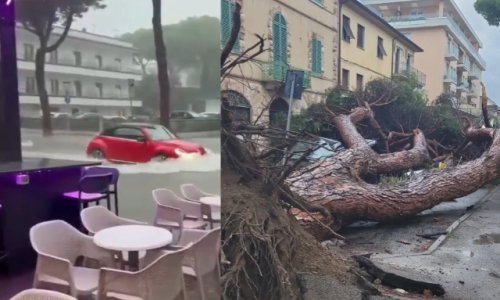 VIDEO Dvoje poginulih u snažnom nevremenu u Italiji, upozorenja i dalje na snazi