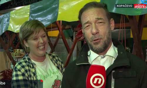 Reporter Nove TV odvažio se na izazov tijekom javljanja uživo: Požalio je nakon nekoliko sekundi