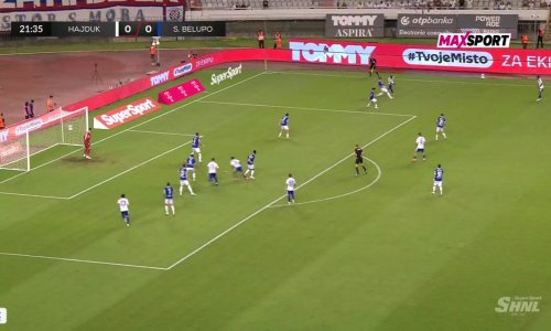 Fantastični Bamba je napravio pola posla, a onda... Pogledajte kako je Hajduk poveo