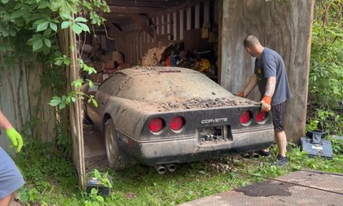 Corvette je gotovo 20 godina stajala u štali, štakori su napravili kaos: Kad ju je vlasnik ponovno vidio, rasplakao se