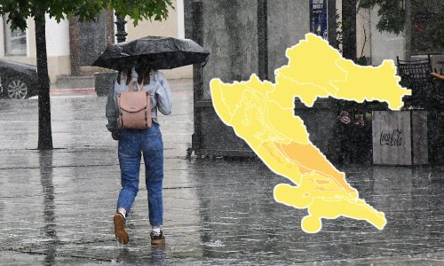 DHMZ mijenja sustav upozorenja: Od 22. rujna žuti, narančasti i crveni alarmi po županijama