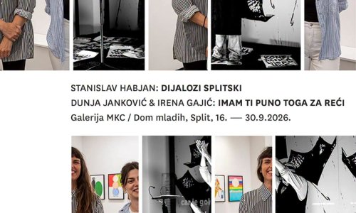 Od „Dijaloga splitskih“ do osobnih poruka: Dvije nove izložbe stižu u Dom mladih