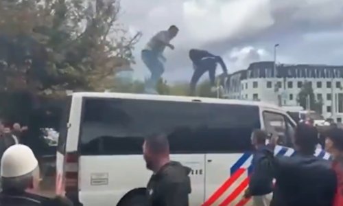 VIDEO Neredi u Haagu nakon presude Thaçiju