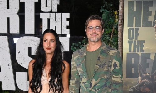 Kakav vojnik: Brad Pitt iznenadio maskirnim izdanjem, no poglede je krala 29 godina mlađa Ines