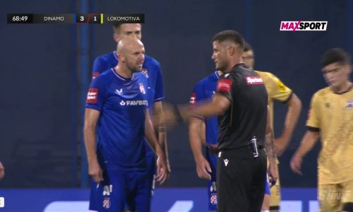 Josip Mišić dobio izravni crveni karton i neće igrati protiv Hajduka: Pogledajte što se dogodilo