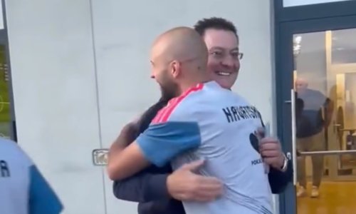 Mišković dan nakon crvenog kartona sreo Mišića: Pogledajte što mu je rekao