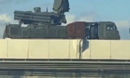 VIDEO Pogledajte kakvu su 'mrcinu' Rusi postavili uz moskovsku autocestu