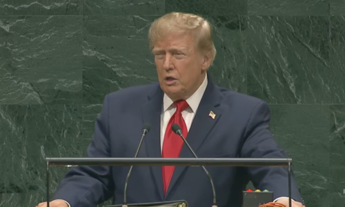 Trump drži govor na Općoj skupštini UN-a: 'Amerika raste, naša moć raste'