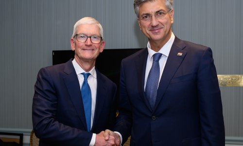 Plenković se u New Yorku sastao s Timom Cookom, predstavio mu hrvatske tehnološke adute