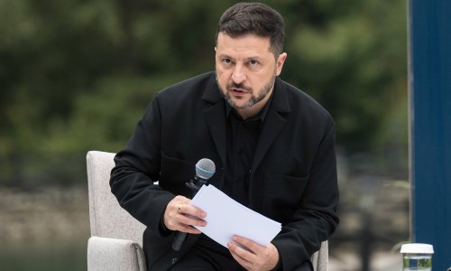 VIDEO Zelenskog pitali kada stiže u Moskvu: Zastao je pa dobacio dvije riječi