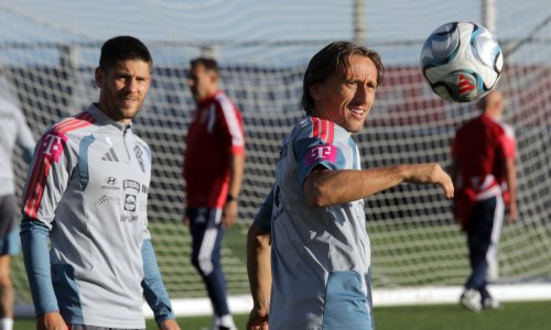 Luka Modrić nakon treninga ostao sam i krenuo u neobičan izazov: Ono što je radio oduševilo je suigrače