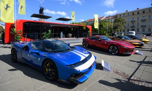 Što najnoviji Ferrariji rade u centru Zagreba?