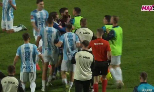 Totalni kaos nakon posljednjeg zvižduka: Pogledajte obračun igrača Cibalije i Dugopolja