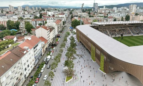 FOTO Uz novi stadion u Kranjčevićevoj gradi se i cesta: Poznato kako će izgledati prilaz i koliko će stajati