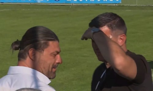 Bara i Jakirović sreli se na utakmici mlade reprezentacije. O čemu su pričali?