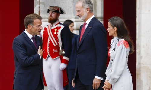 Macron u Španjolskoj dočekan kraljevskim počastima