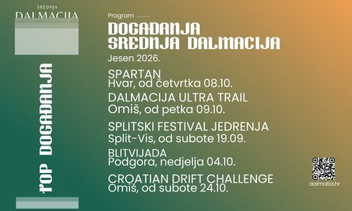 Srednja Dalmacija nakon ljeta ne staje: ovo su događanja koja vrijedi doživjeti