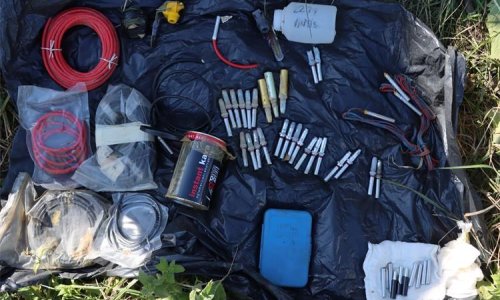 Pogledajte kakav je arsenal policija zaplijenila u Slavoniji