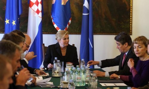 Milanović i Grabar Kitarović ponovo za istim stolom