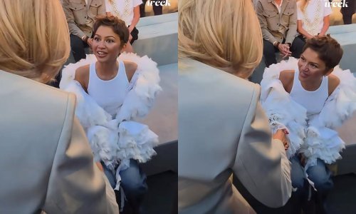 Zendayin pozdrav Brigitte Macron izazvao raspravu: Zbog jednog detalja našla se na meti kritika