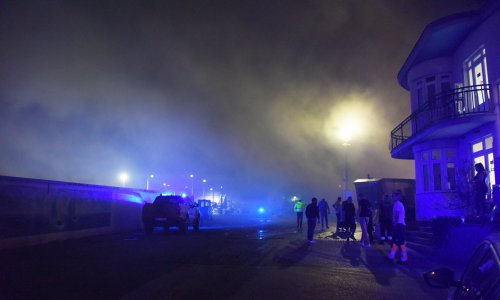 Požar u Puli ugašen, jedan vatrogasac ozlijeđen