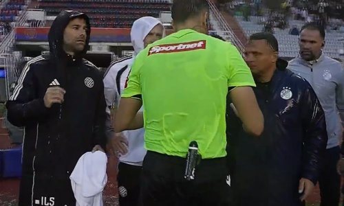Ovaj detalj s derbija vam je promaknuo. Garcia je sucu rekao samo jednu riječ