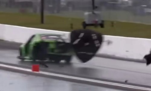Mustang jurio više od 340 km/h kada mu se raspao stražnji dio: Nova snimka otkrila nevjerojatan detalj