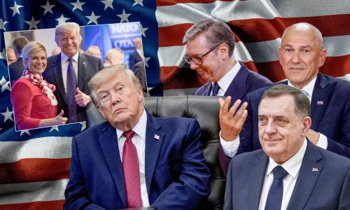 Dodik, Vučić i Janša šlepaju se uz Trumpa, on ne doživljava Balkan: A da mu naši probaju uvaliti kravatu?