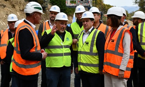 Butković obišao gradilište brze ceste vrijedne 160 milijuna eura: Evo kada bi trebala biti gotova
