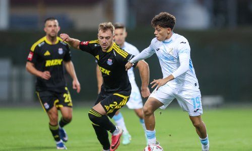 Rijeka vodi protiv Rudeša, Fruk pogodio stativu, Fernandes zapucao zicer! Pogledajte gol i sve šanse