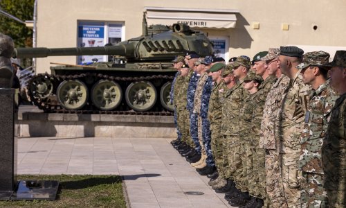 FOTO Vojni policajci prehodali 331 kilometar do Vukovara u čast ratnog heroja