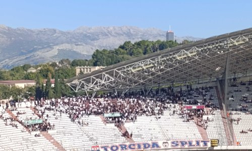 Nezapamćene scene na Poljudu: Pogledajte Torcidu na utakmici protiv Varaždina