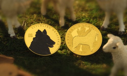 Hrvatski ovčar na novoj kovanici: od slavonskih gospodarstava do plemenitih metala