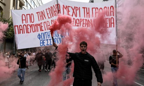 FOTO Nakon Francuske, prosvjedi buknuli i u Grčkoj: Tisuće studenata i nastavnika izašle na ulice