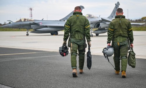 Pogledajte vježbu zračne borbe francuskih i hrvatskih pilota u Rafaleima
