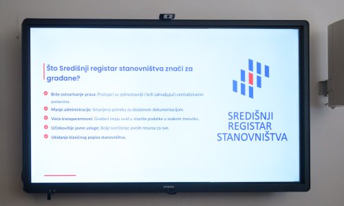 Evo koliko je ljudi provjerilo podatke u središnjem registru: Od iduće godine će biti vrlo važan