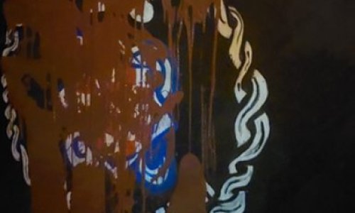 HOS-ov mural preliven crvenom bojom, inicijativa preuzela odgovornost: 'Čin ljudskog dostojanstva'