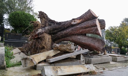FOTO/VIDEO Sjećate se velike oluje iz ožujka? Evo kada će biti sanirano groblje na Mirogoju