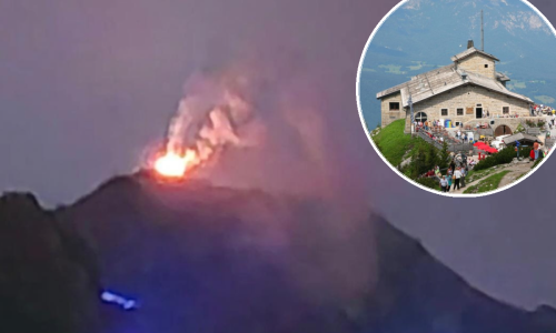 Gori Hitlerovo Orlovo gnijezdo u Bavarskoj, sumnja se da je požar podmetnut