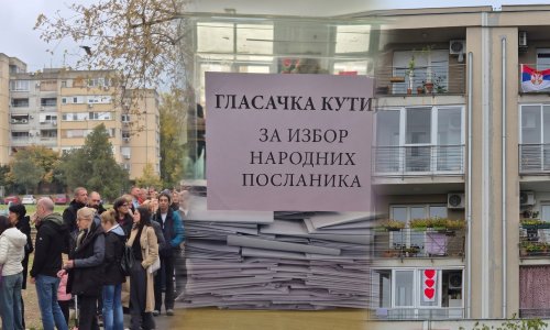 'Ovoliki red nisam vidio ni kad je padao Milošević': Novosađani hrle na birališta u nezapamćenom broju