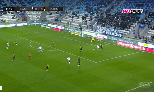 Kakva šteta za Osijek: Dolček zabio prekrasan gol, a onda je uslijedio hladan tuš