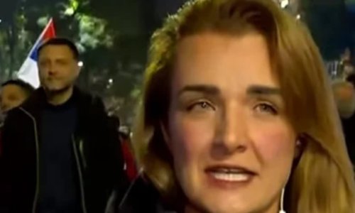 Neobičan trenutak u RTL-ovu prijenosu iz Srbije: Pogledajte što je građanin dao hrvatskoj novinarki