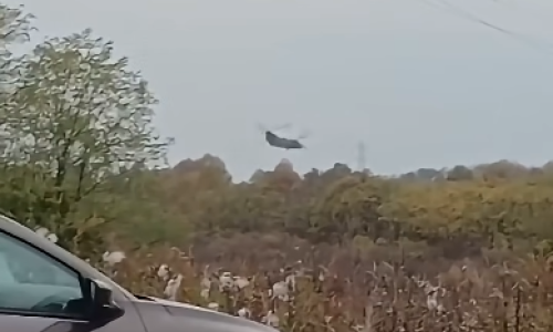 VIDEO Snimljen trenutak pada helikoptera u Brčkom: Pogledajte što se događalo