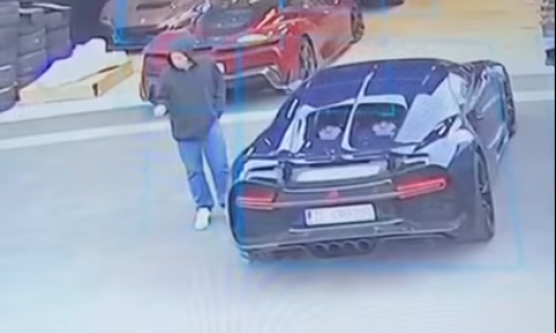 VIDEO Ovako je ukraden Bugatti Mate Rimca: Lopov je mislio da ga nitko ne vidi